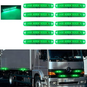 4PCS Marine LED Navigation Strip Lights Red and Green Waterproof 12-24V Compatible V528-UTILITYLED-4PCS-868614
