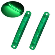 4PCS Marine LED Navigation Strip Lights Red and Green Waterproof 12-24V Compatible V528-UTILITYLED-4PCS-868614