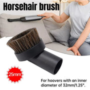Vacuum Cleaner Accessories Horsehair Brush 25mm Replacement Tool for Deep Clean V528-VACUUM-CLEANER-BRUSH-475715