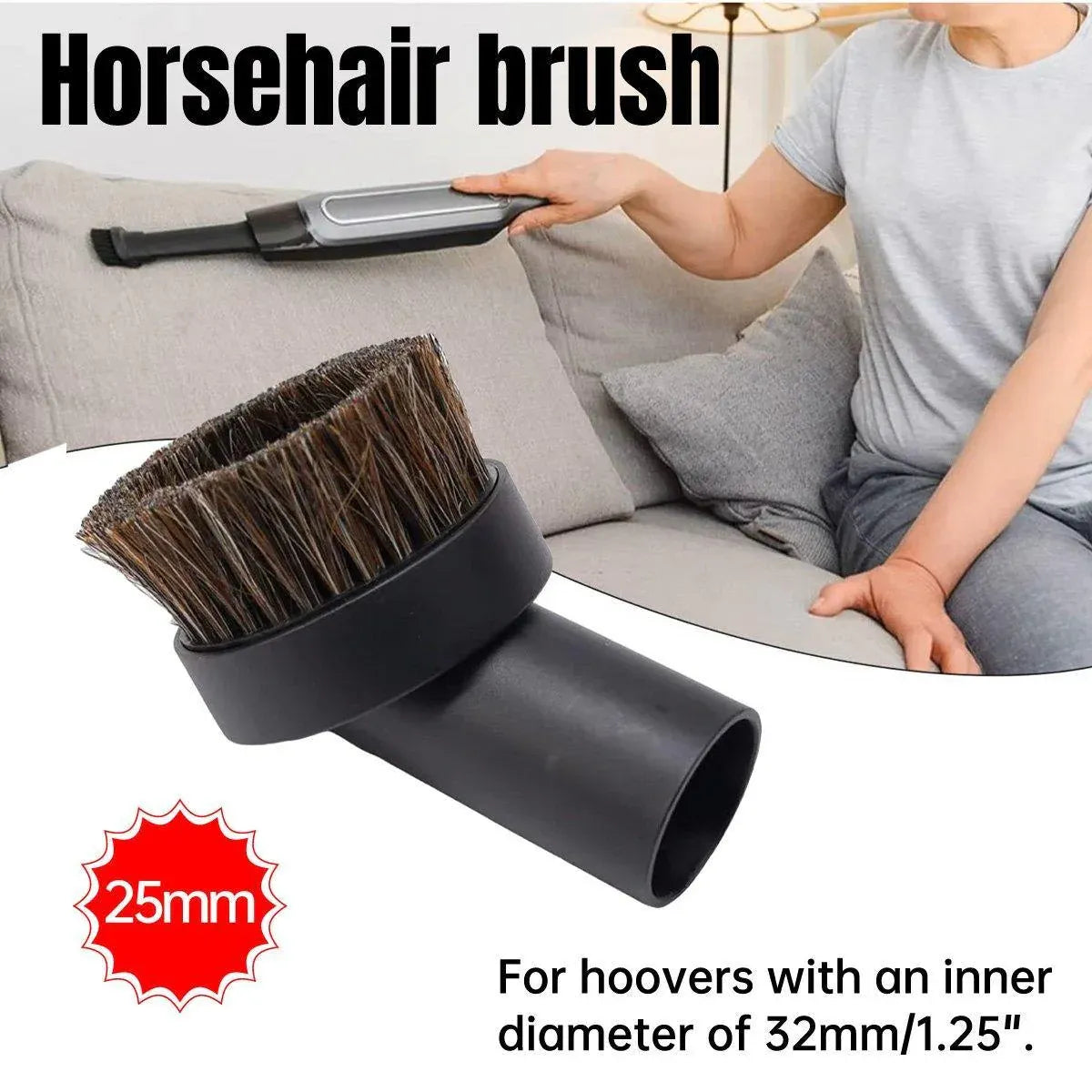 Vacuum Cleaner Accessories Horsehair Brush 25mm Replacement Tool for Deep Clean V528-VACUUM-CLEANER-BRUSH-475715