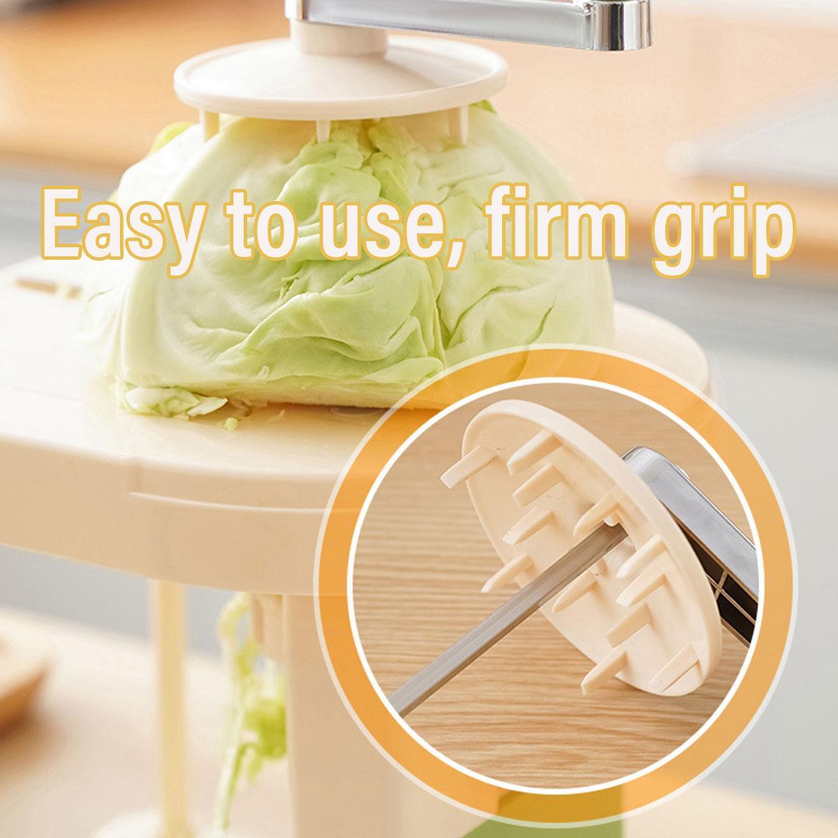 Hand Crank Vegetable Cutter Shredder Cabbage Slicer Household Grater Tool V528-VEGETABLE-CUTTER-616118