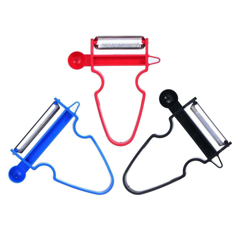 3PCS Multi-Function Vegetable Peelers Set Slicer and Julienne Tools V528-VEGETABLEPEELER-3PCS-678652