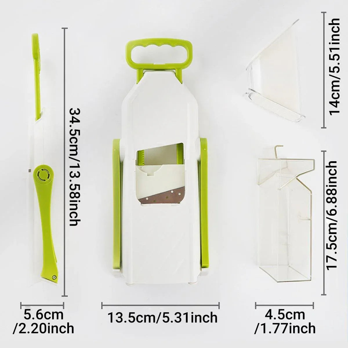 4 in 1 Multifunctional Vegetable Slicer Kitchen Food Chopper Cutting Tool V528-VEGGIE-SLICE-4IN1-118040