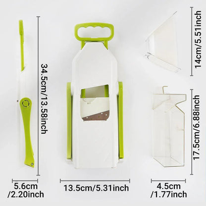4 in 1 Multifunctional Vegetable Slicer Kitchen Food Chopper Cutting Tool V528-VEGGIE-SLICE-4IN1-118040
