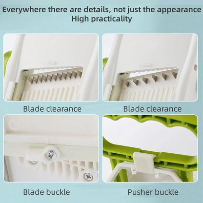 4 in 1 Multifunctional Vegetable Slicer Kitchen Food Chopper Cutting Tool V528-VEGGIE-SLICE-4IN1-118040