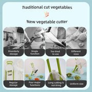 4 in 1 Multifunctional Vegetable Slicer Kitchen Food Chopper Cutting Tool V528-VEGGIE-SLICE-4IN1-118040