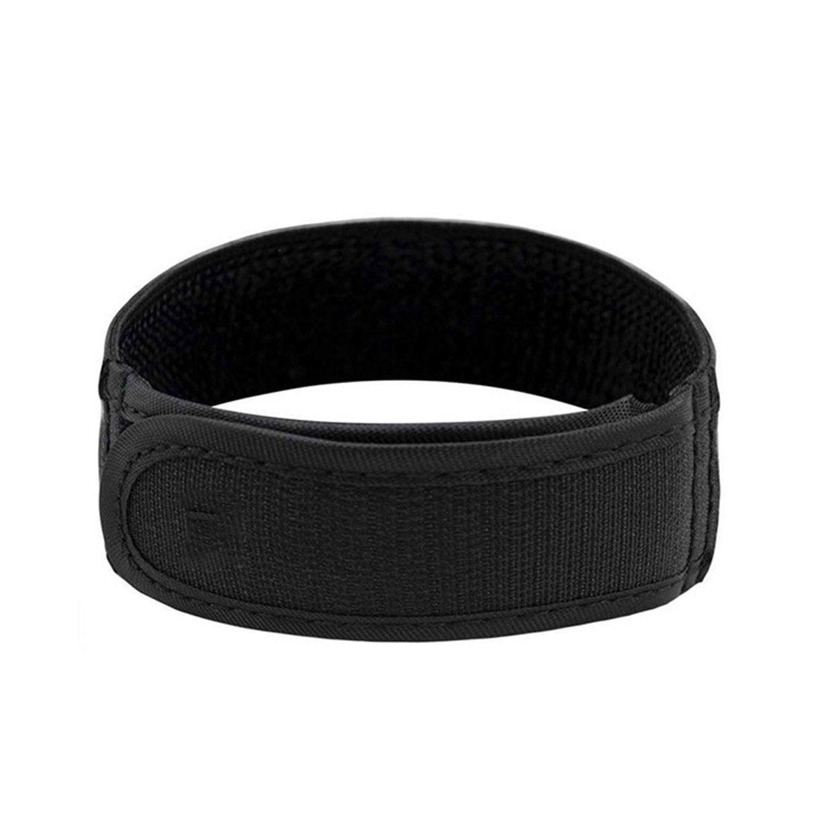 Adjustable Elastic Nylon Belt No Buckle Velcro Leisure Convenient Waistband - Black-S V528-VELCRO-BELT-BLACK-S-735370