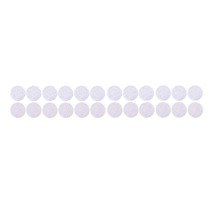 Strong Sticky Round Self Adhesive Dots DIY Bond Tape No Mark Fasteners - Black 30Pairs - 15mm V528-VELCRO-BLACK-30PAIRS-15MM-672458