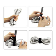 10/20/50M Hook&Loop Heavy Duty Strap Reusable Cable Ties Grip TV Tidy Organizer - 10M-20mm V528-VELCRO-CABLE-TIE-20-10M-610276