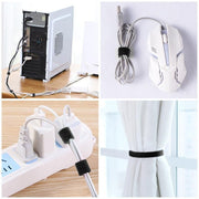 10/20/50M Hook&Loop Heavy Duty Strap Reusable Cable Ties Grip TV Tidy Organizer - 10M-20mm V528-VELCRO-CABLE-TIE-20-10M-610276