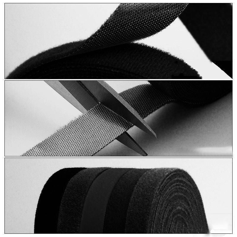 10/20/50M Hook&Loop Heavy Duty Strap Reusable Cable Ties Grip TV Tidy Organizer - 10M-20mm V528-VELCRO-CABLE-TIE-20-10M-610276