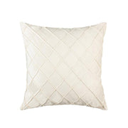 Velvet Cushion Cover Pleated Checked Plaid Plush Decorative Lounge Cushion Cover - Pink V528-VELVETCUSHIONCOVER-PINK-375392
