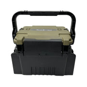 Multifunctional Fishing Tackle Box Portable Gear Storage Case Organizer Tool Box - Green V528-VERSATILE-FISHING-BOX-GN-266068