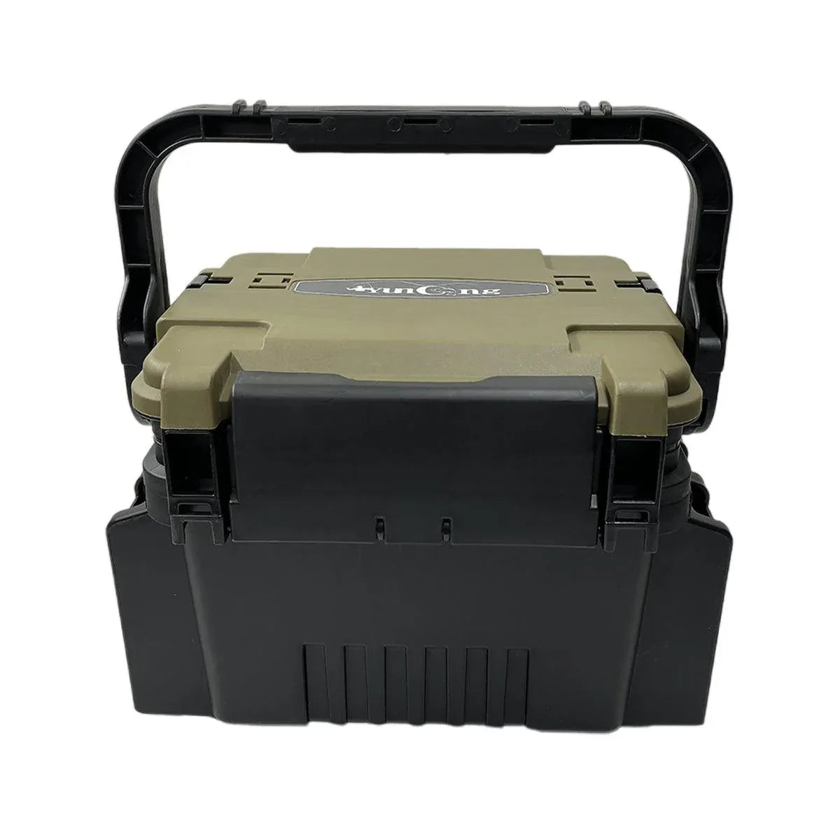 Multifunctional Fishing Tackle Box Portable Gear Storage Case Organizer Tool Box - Green V528-VERSATILE-FISHING-BOX-GN-266068