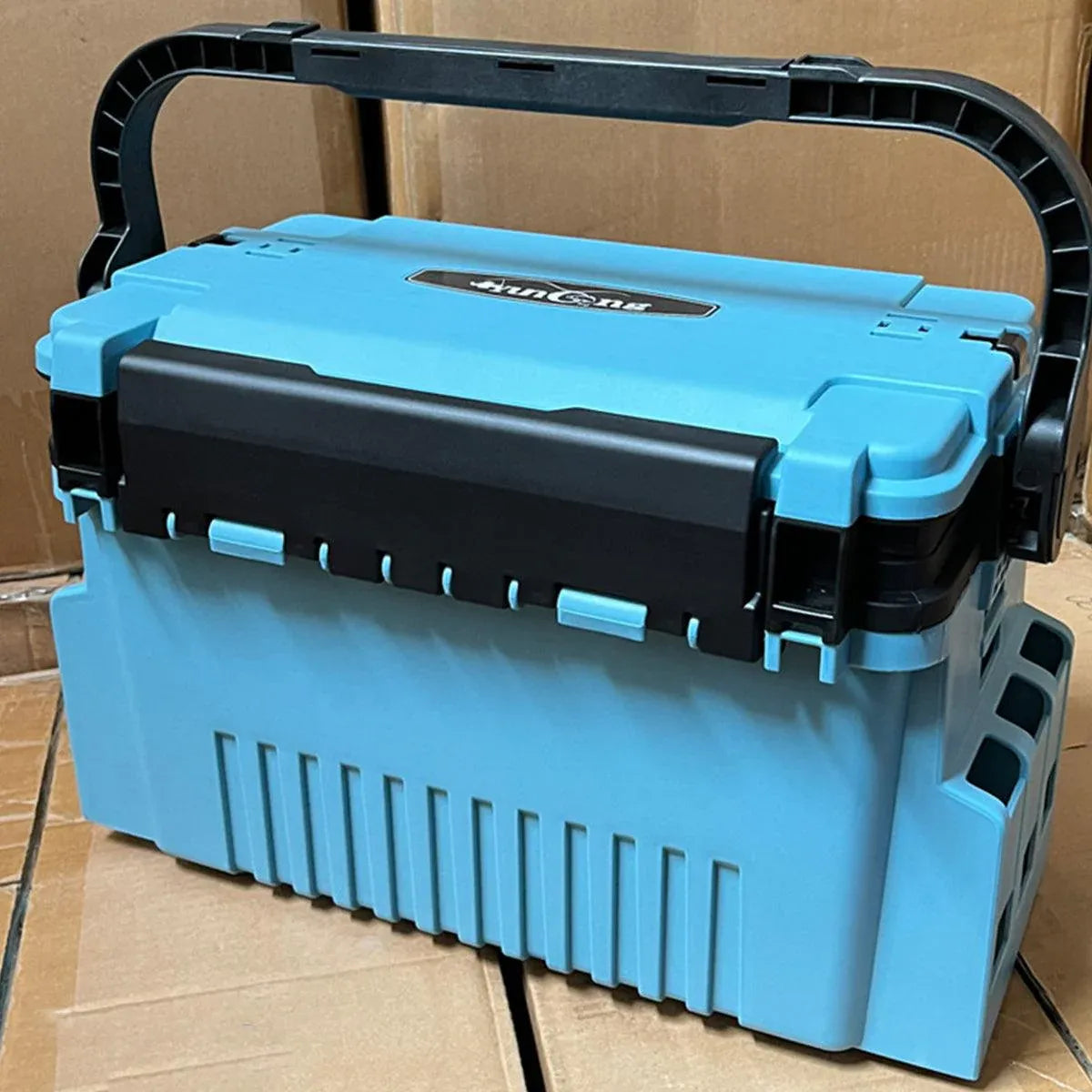 Multifunctional Fishing Tackle Box Portable Gear Storage Case Organizer Tool Box - Green V528-VERSATILE-FISHING-BOX-GN-266068