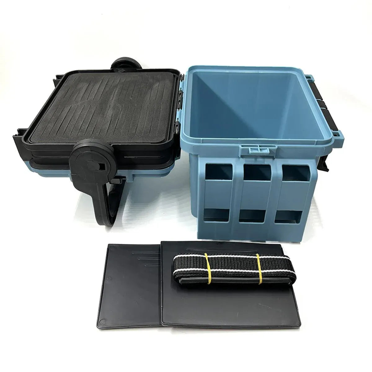 Multifunctional Fishing Tackle Box Portable Gear Storage Case Organizer Tool Box - Green V528-VERSATILE-FISHING-BOX-GN-266068