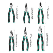 Labor-Saving Multi-Functional Tiger Pliers Flat Needle-Nose Diagonal Wire Pliers - Wire cutters-7inch V528-VICE-16791-416520