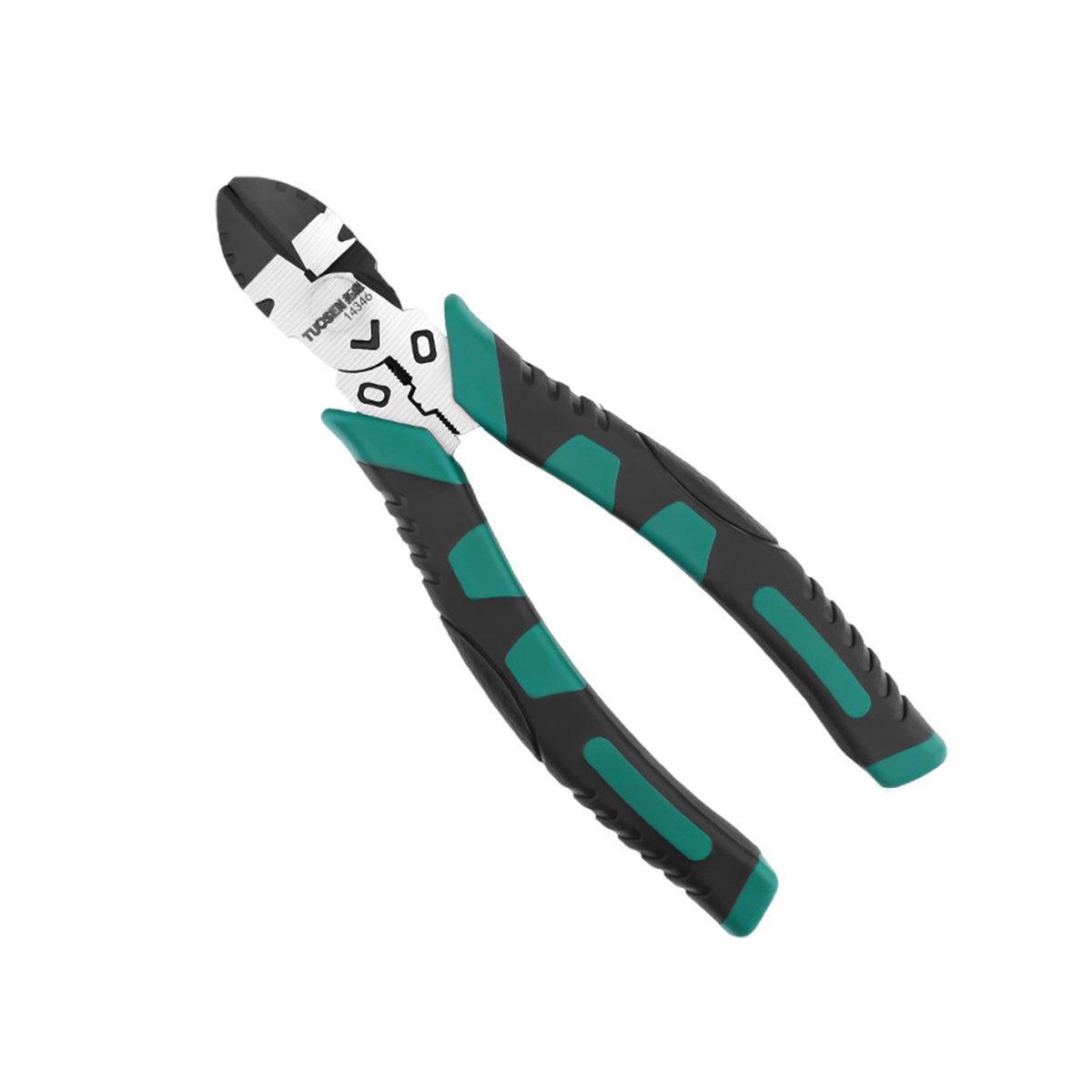 Labor-Saving Multi-Functional Tiger Pliers Flat Needle-Nose Diagonal Wire Pliers - Wire cutters-7inch V528-VICE-16791-416520