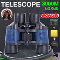 60X60 Day/Night Vision Binoculars Telescope 3000M Waterproof Outdoor Travel V528-VISIONBINOCULAR-991002