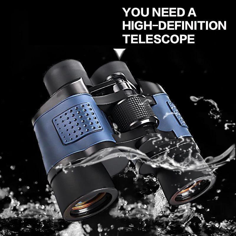 60X60 Day/Night Vision Binoculars Telescope 3000M Waterproof Outdoor Travel V528-VISIONBINOCULAR-991002