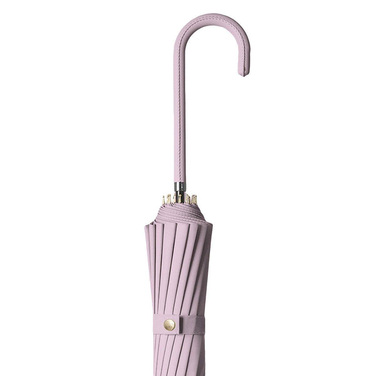 Large 16 Bone Automatic Umbrella Unisex Long Handle Dual Use Rain Sun Umbrella - Beige V528-W-UMBRELLA-BEIGE-468467