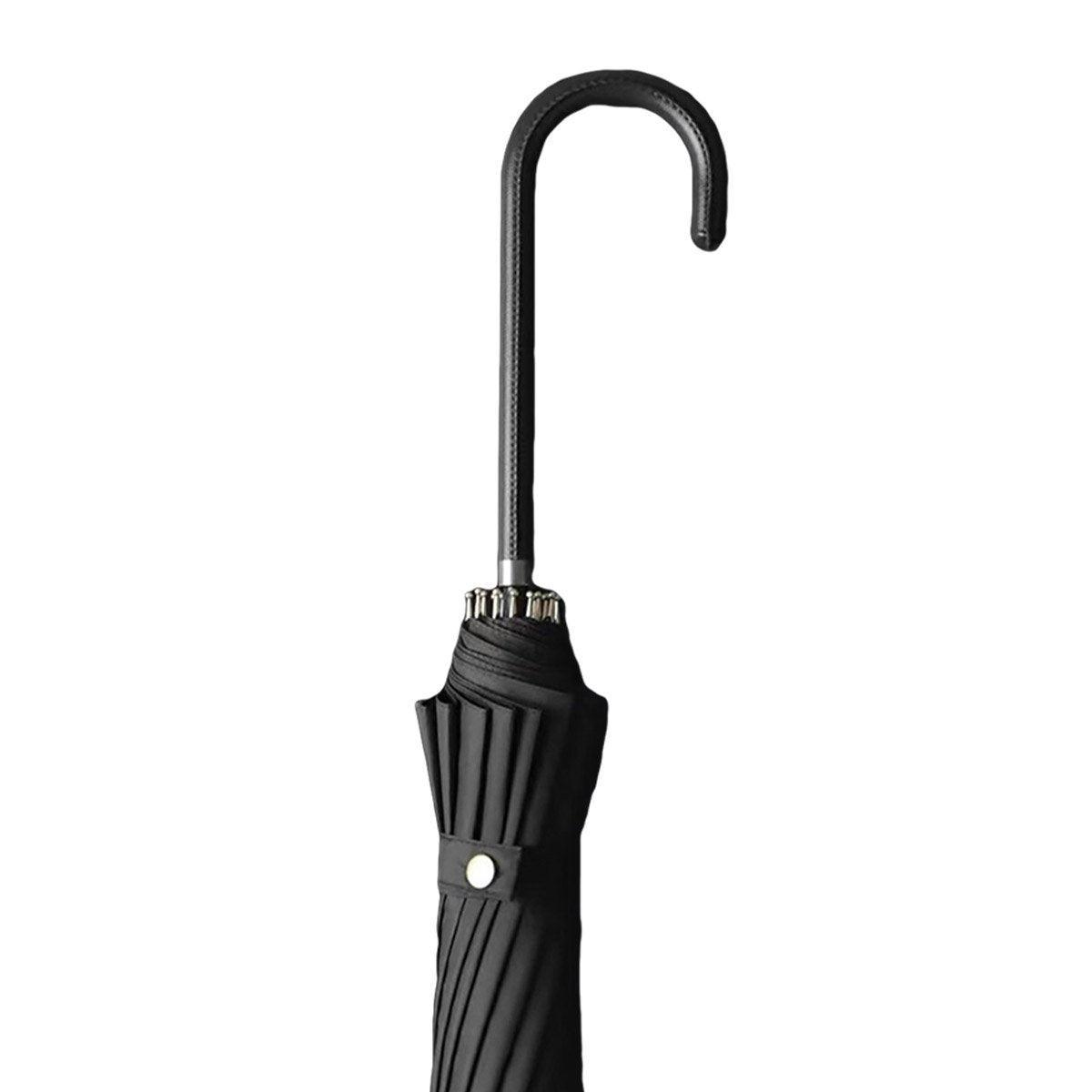 Large 16 Bone Automatic Umbrella Unisex Long Handle Dual Use Rain Sun Umbrella - Green V528-W-UMBRELLA-GREEN-384655