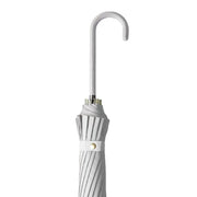 Large 16 Bone Automatic Umbrella Unisex Long Handle Dual Use Rain Sun Umbrella - White V528-W-UMBRELLA-WHITE-593194