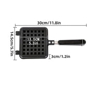 Waffle Pan Mould DIY Cake Baking Tool Lattice Muffin Mold Tray for Kitchen Oven V528-WAFFLE-IRON-999174