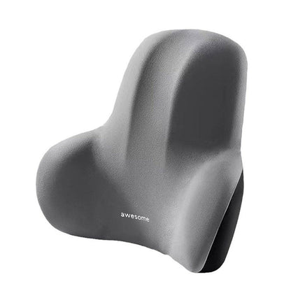Office Chair Back Support Lumbar Cushion Seat Memory Foam Lumbar Pillow Comfort - Black V528-WAIST-BLACK-377484