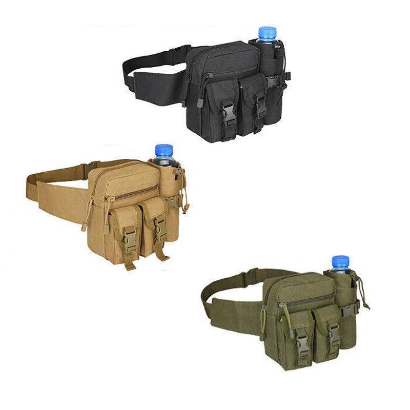 Tactical Waist Bag Belt Military Fanny Pack Pouches Buckle Men Bum Utility - Army Green V528-WAISTBAG-GREEN-252894