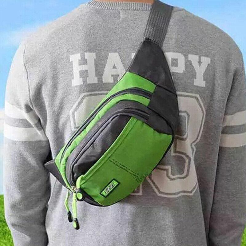 Fanny Pack Zip Pouch Hiking Climbing Sport Bum Waist Bag - Green V528-WAISTBAG-GREEN-879037