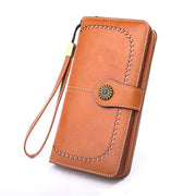 Women Wallets Purse Organizer Pouch Bag Credit Card Cash Holder Case Handbag Au - Blue V528-WALEATHERWALLET-BLUE-740600