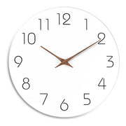 12 Inch Digital Wall Clock Simple Hanging Watch for Living Room Home Decoration - White V528-WALL-CLOCK-WHITE-12-884849