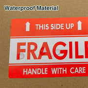 500pcs Fragile Stickers Careful Warning Labels for Packaging Protection V528-WARNING-STICKER-782779