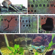 Aquarium Shipwreck Ship Fish Tank Resin Sunken Ship Fishing Hiding Pot Decor V528-WARSHIPSCENERY-221804