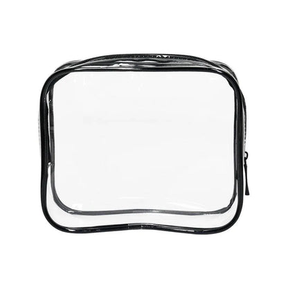 4pcs Durable PVC Cosmetic Bags Easy to Clean Multiple Sizes and Colours 9 Shades - 4pcs-Banana V528-WASH-BAG-4PCS-BANANA-454319