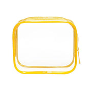 4pcs Durable PVC Cosmetic Bags Easy to Clean Multiple Sizes and Colours 9 Shades - 4pcs-Blue V528-WASH-BAG-4PCS-BLUE-637951