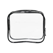 4pcs Durable PVC Cosmetic Bags Easy to Clean Multiple Sizes and Colours 9 Shades - 4pcs-Blue V528-WASH-BAG-4PCS-BLUE-637951