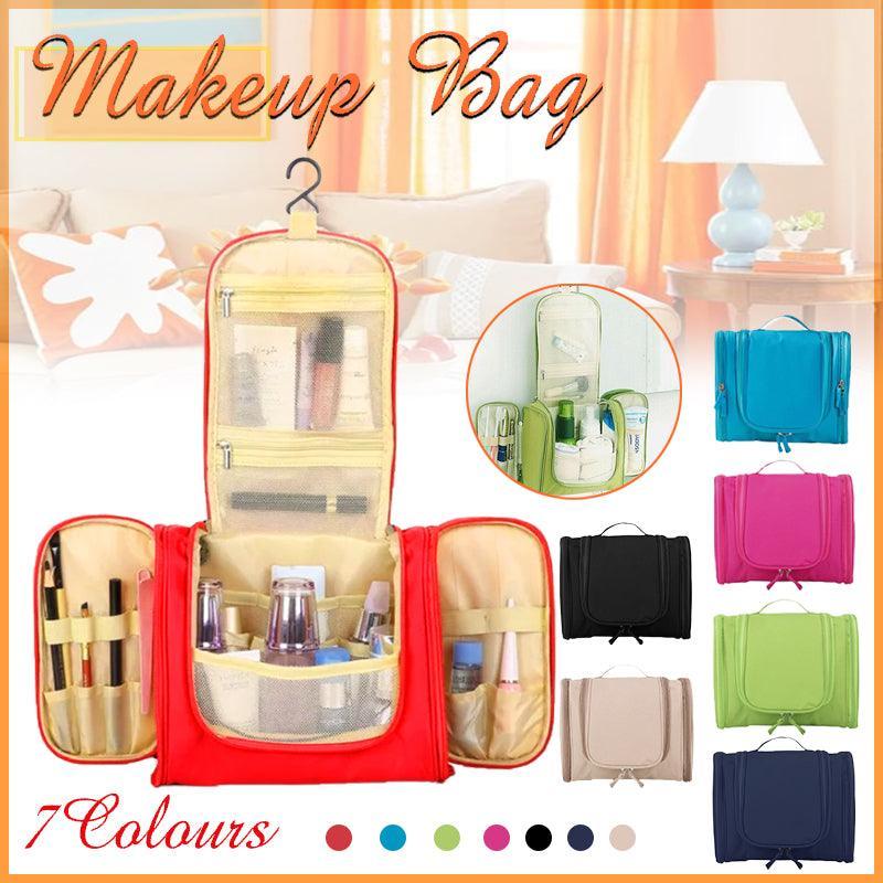 Makeup Bag Hanging Travel Toiletry Cosmetic Organizer Wash Bag Waterproof - Green V528-WASHBAG-GREEN-34621