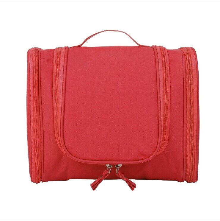 Makeup Bag Hanging Travel Toiletry Cosmetic Organizer Wash Bag Waterproof - Red V528-WASHBAG-RED-58508