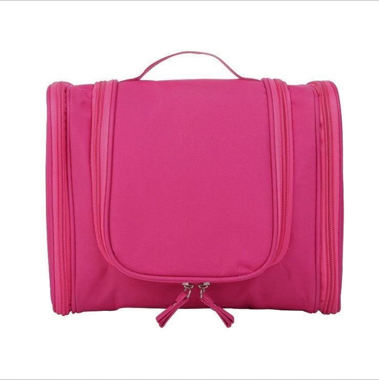 Makeup Bag Hanging Travel Toiletry Cosmetic Organizer Wash Bag Waterproof - Red V528-WASHBAG-RED-58508