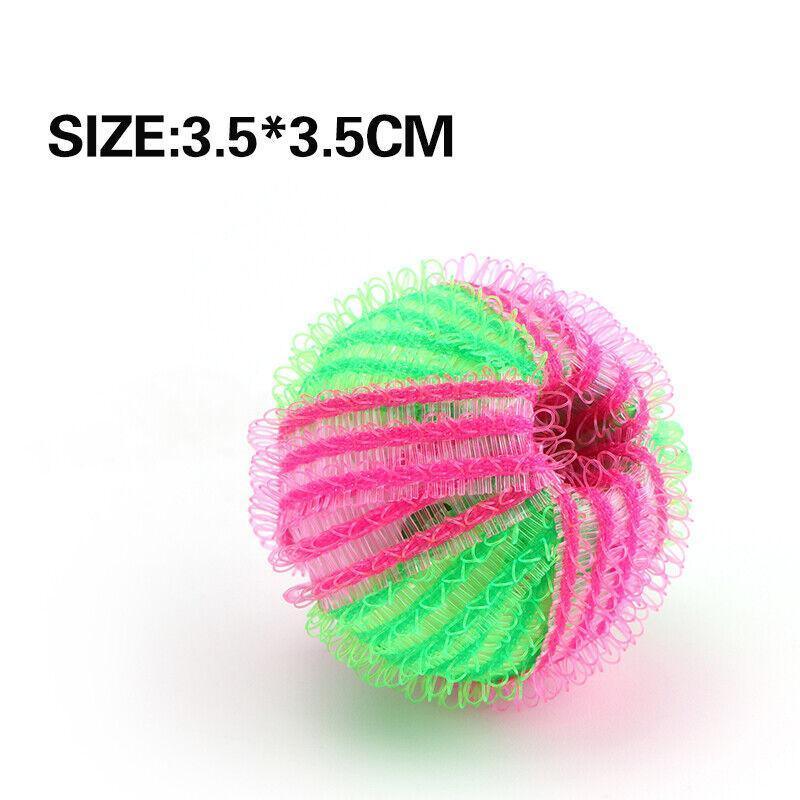 6PCS Reusable Laundry Hair Removal Balls for Lint Fluff Pet Hair Cleaning 3.5cm V528-WASHBALL-6PCS-736905