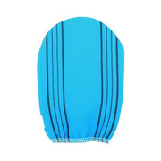 Fiber Cleaner Bath Glove Exfoliating Towel Body Rub Shower Scrub Glove Washcloth - Blue V528-WASHCLOTH-BLUE-418526