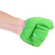 Fiber Cleaner Bath Glove Exfoliating Towel Body Rub Shower Scrub Glove Washcloth - Blue V528-WASHCLOTH-BLUE-418526