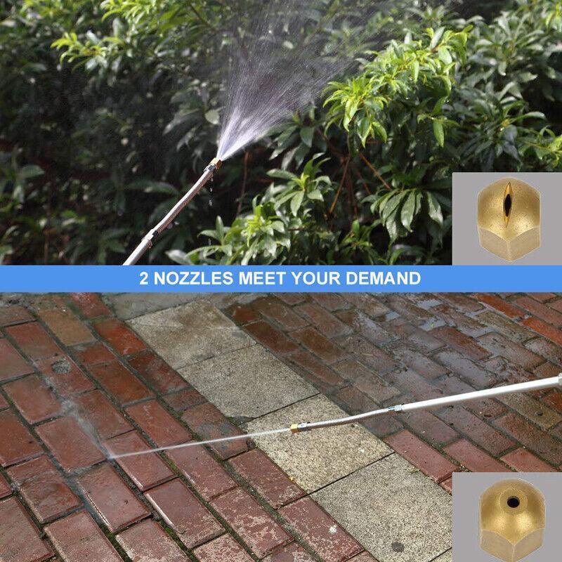 2 In1 High Pressure Washer Sprayer Spray Jet Nozzle Car Cleaner Garden Watering Tool V528-WASHERGUN-120132
