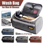 Large Capacity Men Travel Toiletry Kit Wash Bag Waterproof Cosmetic Bags Holder - Grey V528-WASHGARGLEBAG-GREY-19595