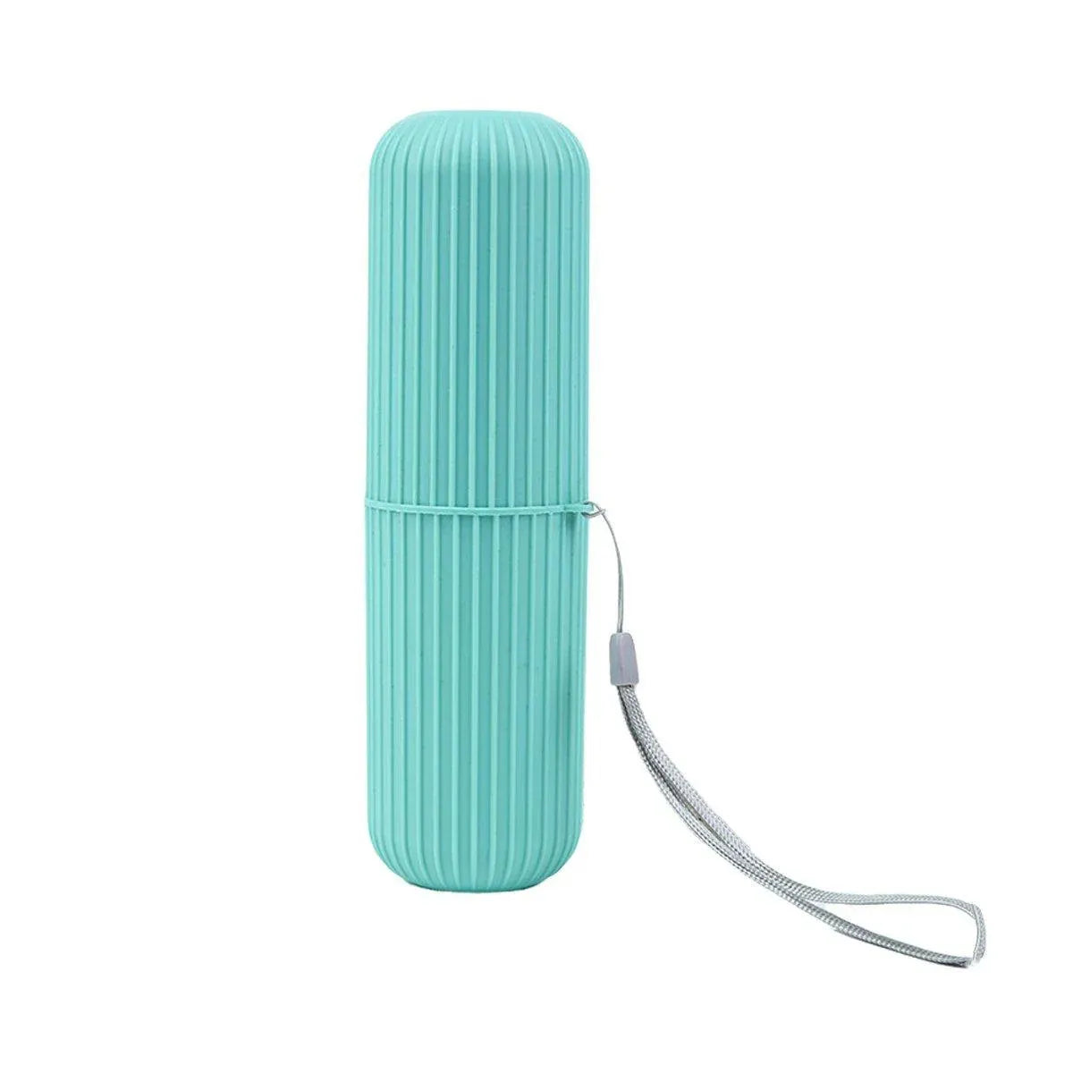Travel Toothbrush and Toothpaste Holder Portable Bathroom Storage Box Case Cover - Green V528-WASHING-CUP-GRREN-576373