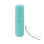Travel Toothbrush and Toothpaste Holder Portable Bathroom Storage Box Case Cover - Green V528-WASHING-CUP-GRREN-576373