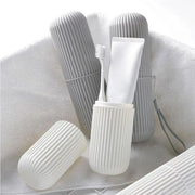 Travel Toothbrush and Toothpaste Holder Portable Bathroom Storage Box Case Cover - Green V528-WASHING-CUP-GRREN-576373