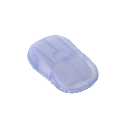 100Pcs Scented Foaming Paper Soap Portable Washing Sheets for Travel V528-WASHINGSLICE-100PCS-630970